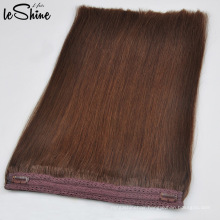 Unprocessed 100% Human No Clips No Glue Easy to Wear Halo Hair Extensions